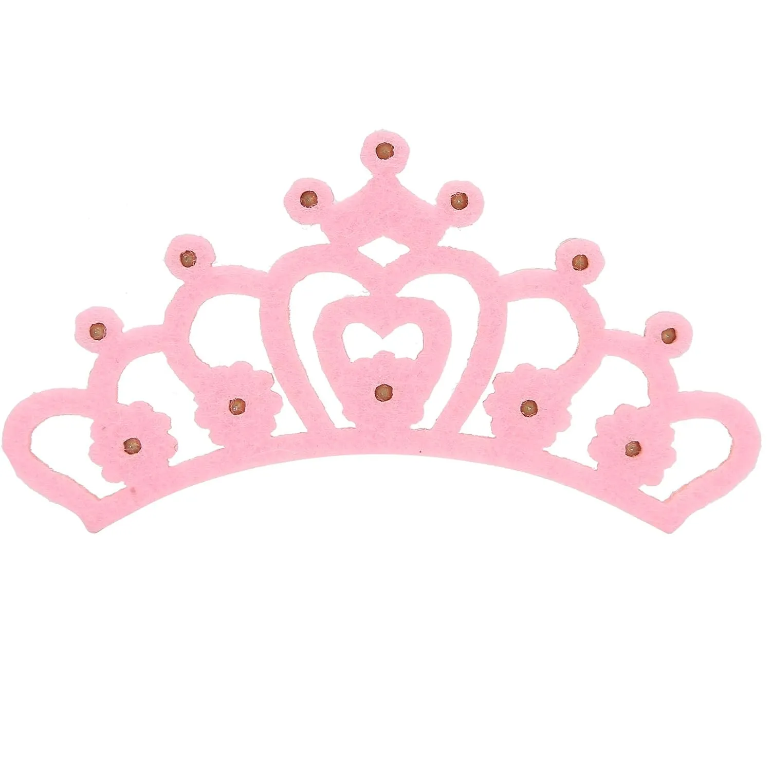 10PCS Cute Crown Shaped Glass Patches for Women's Clothing Decoration, Suitable for Parties and As Gifts (#5)
