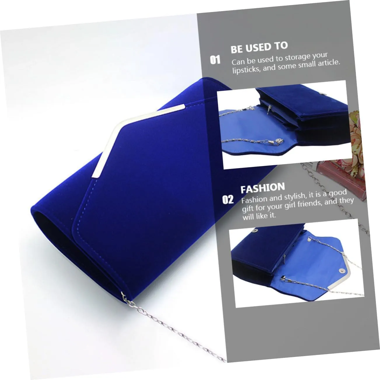 1pc Dinner Clutch Women's Crossbody Handbags Womens Clutch Wallet Vintage Purses for Women Clutch