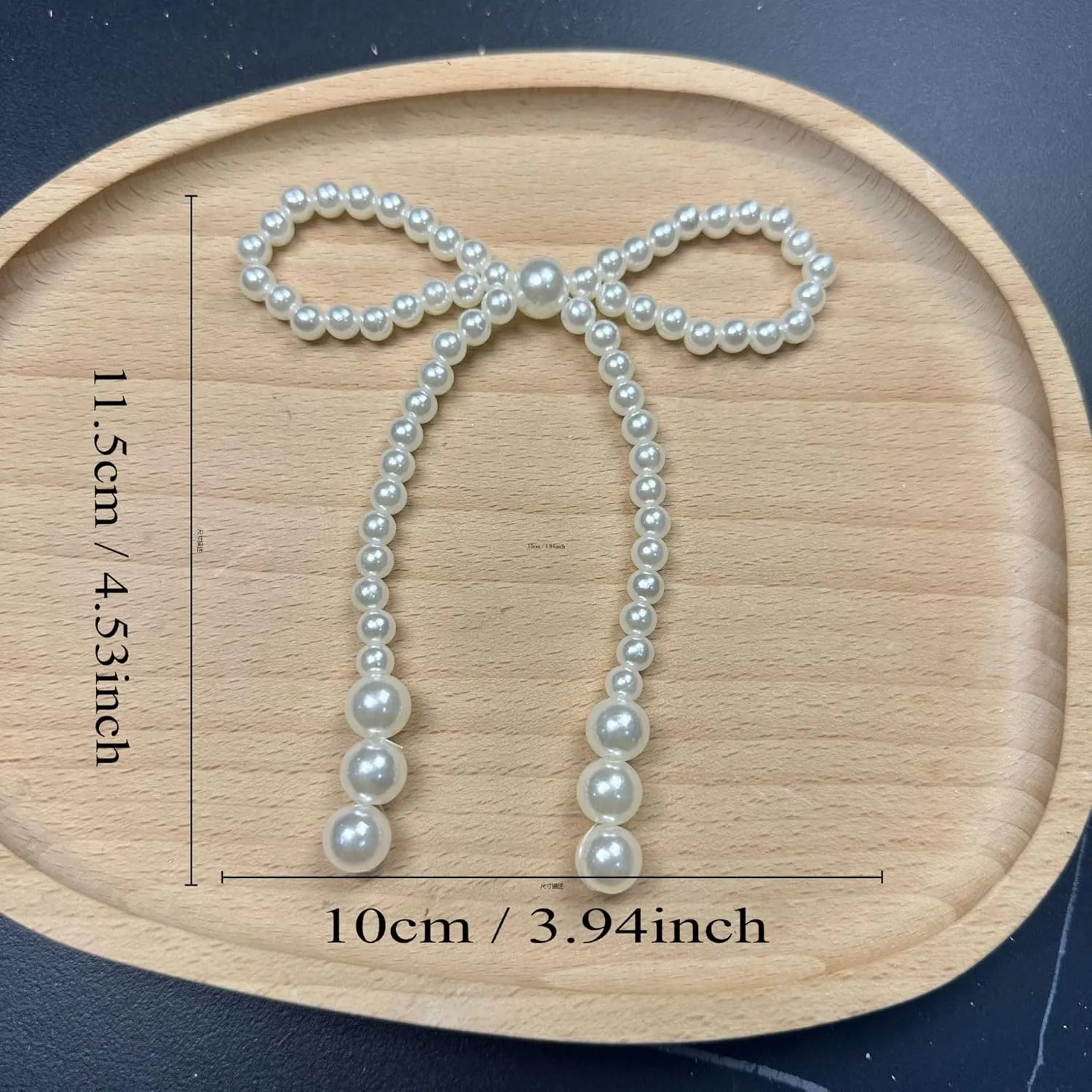 2 Pcs Pearls Bow Shoe Charms For Sneakers, Decoration Charms For Dress Shoes Buckle Pearl Beaded Chain DIY Shoe Lace Sneakers Accessories For Women Gift Jewelry
