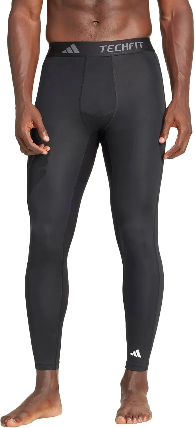 adidas Men's Techfit Compression Training Long Tights