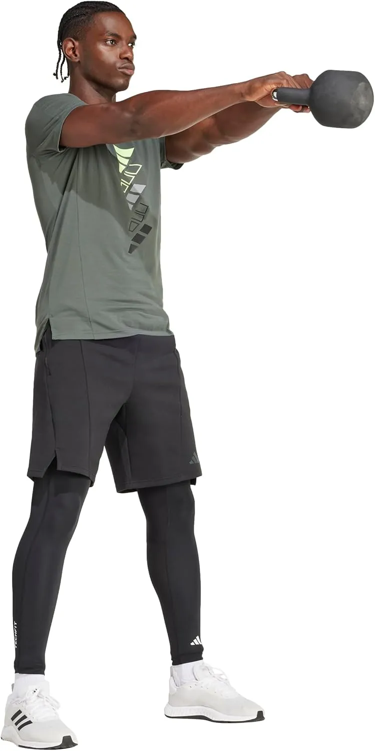 adidas Men's Techfit Compression Training Long Tights