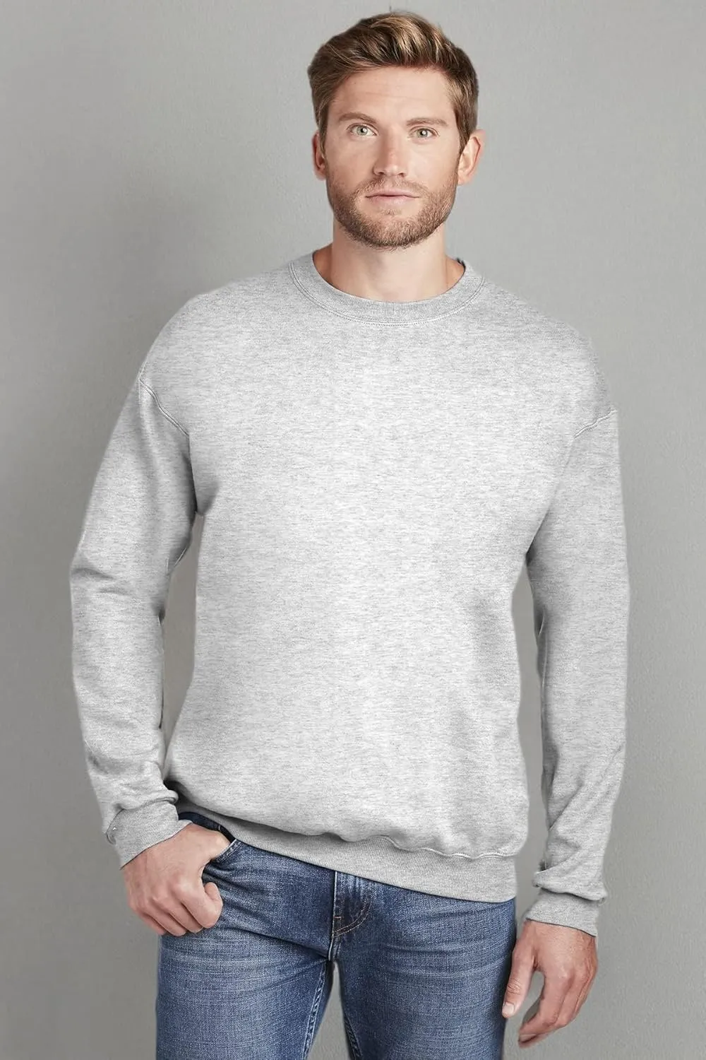 Adult Soft and Cozy Crewneck Sweatshirts in 25 Colors in Sizes S-4XL