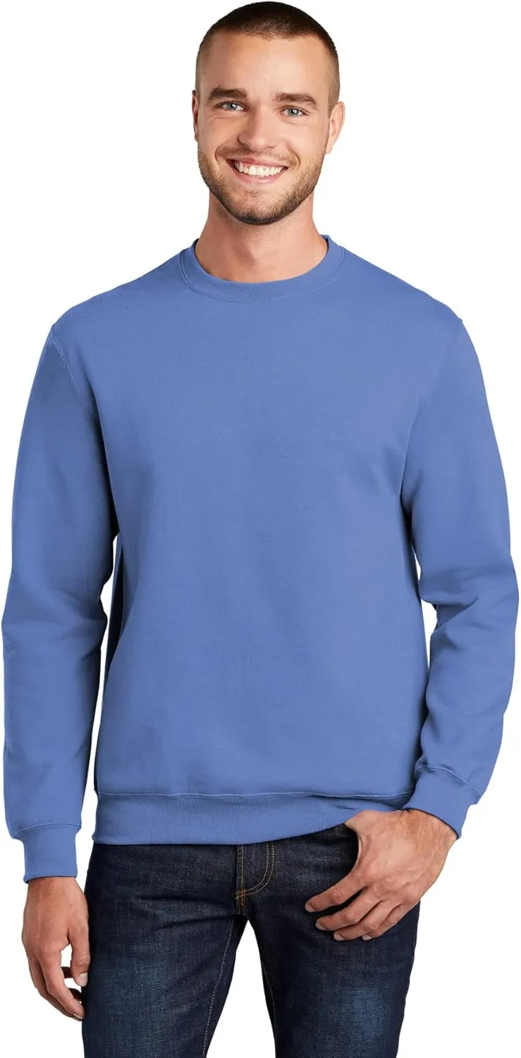 Adult Soft and Cozy Crewneck Sweatshirts in 25 Colors in Sizes S-4XL