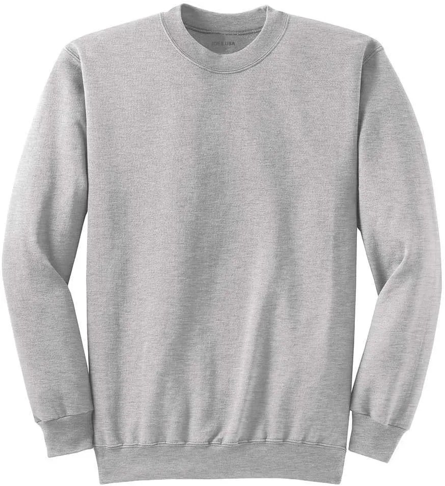 Adult Soft and Cozy Crewneck Sweatshirts in 25 Colors in Sizes S-4XL