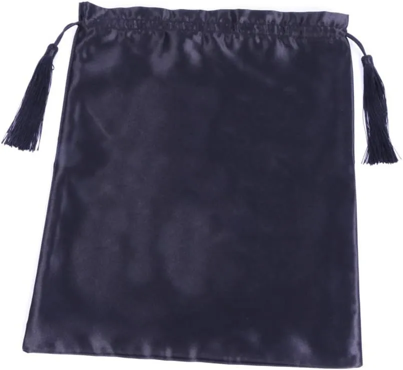 Ali Pearl Silk Satin Packaging Bags for Wigs, Bundles, Hair Extensions,Tools,Soft Silk Pouches with Tassel Gift and Travel Bags Hair Bags