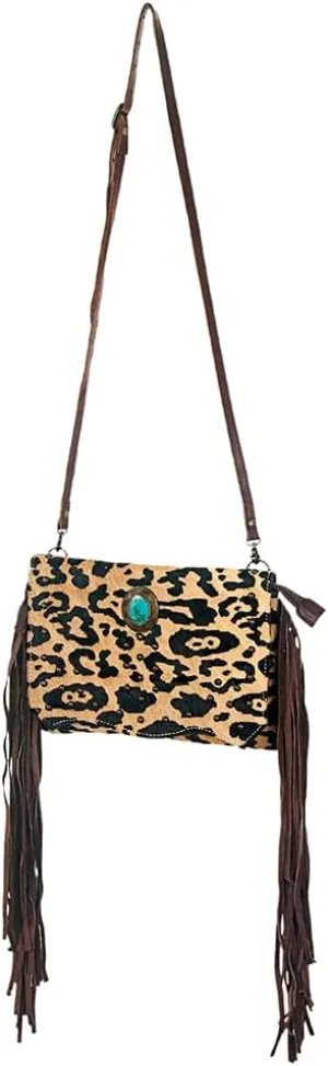 American Darling ADBG577 Clutch Hair-On Genuine Leather Women Bag Western Handbag Purse