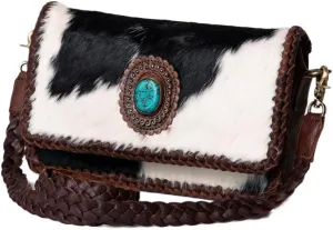 American Darling Clutch Genuine Leather Women Bag Western Handbag Purse