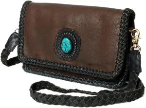 American Darling Clutch Genuine Leather Women Bag Western Handbag Purse