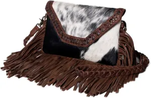 American Darling Clutch Hair on Genuine Leather Western Women Bag Handbag Purse | Leather Clutch Bag | Clutch Purses for Women | Cute Clutch Bag | Clutch Purse