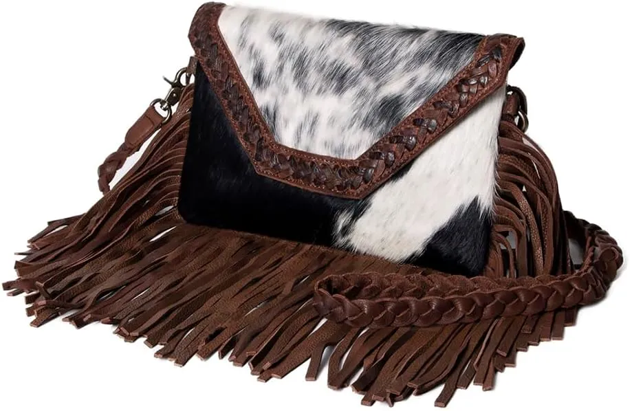 American Darling Clutch Hair on Genuine Leather Western Women Bag Handbag Purse | Leather Clutch Bag | Clutch Purses for Women | Cute Clutch Bag | Clutch Purse
