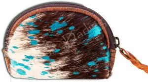American Darling Coin Purse Hair On Genuine Leather Women Bag Western Handbag Purse