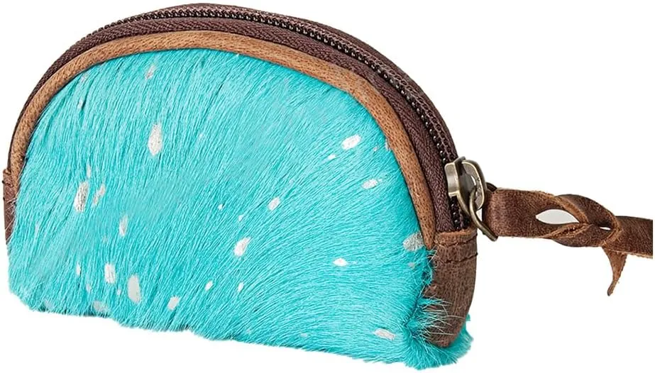American Darling Coin Purse Hair On Genuine Leather Women Bag Western Handbag Purse