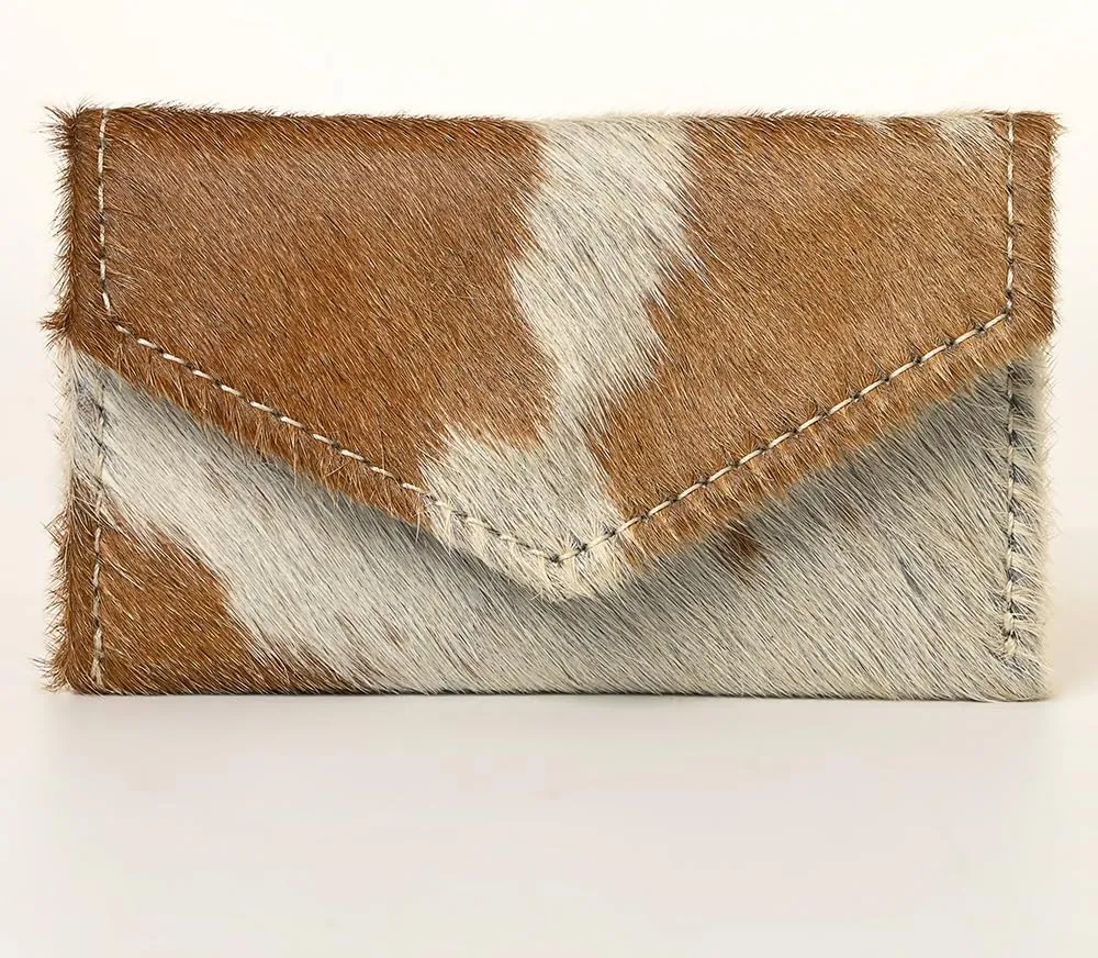 American Darling Coin Purse Hair On Genuine Leather Women Bag Western Handbag Purse