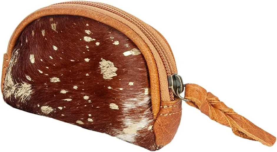 American Darling Coin Purse Hair On Genuine Leather Women Bag Western Handbag Purse