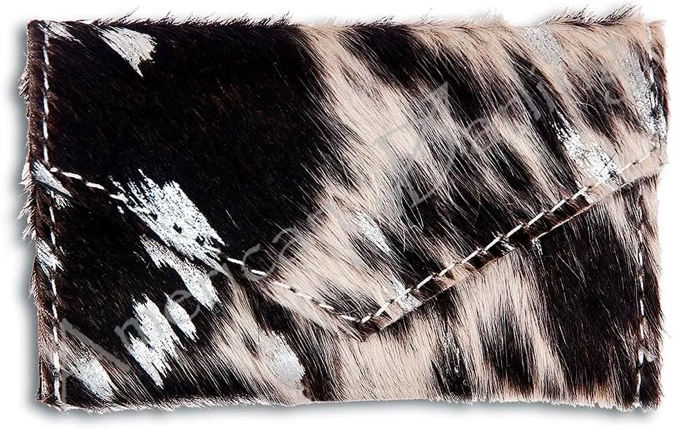 American Darling Coin Purse Hair On Genuine Leather Women Bag Western Handbag Purse