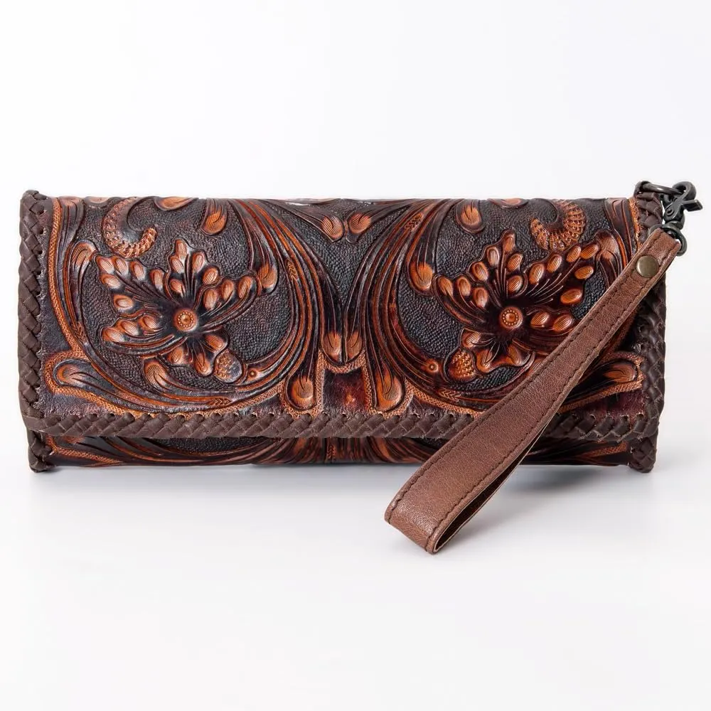 American Darling Wallet Hand Tooled Genuine Leather Western Women Bag | Handbag Purse | Women Wallet | Wristlet Wallet | Travel Wallet | Leather Wallet | Clutch Wallet