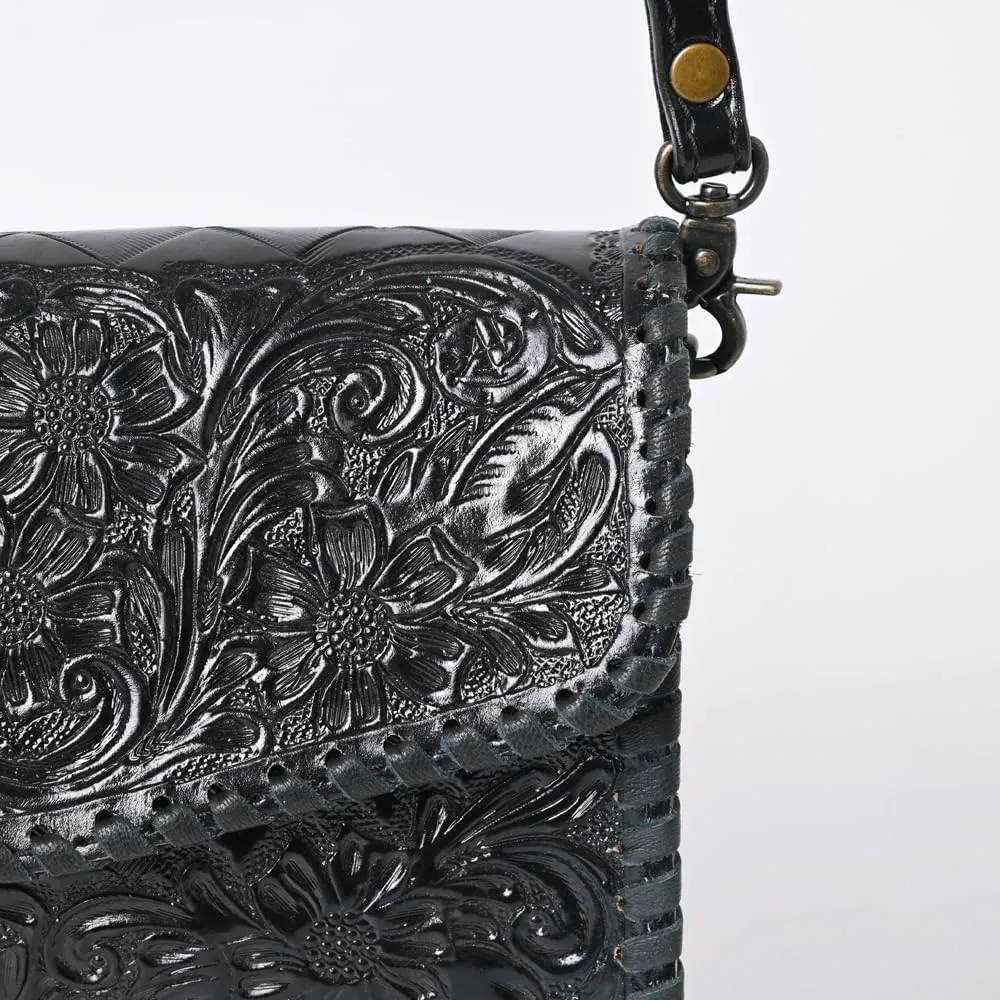 American Darling Wallet Hand Tooled Genuine Leather Women Bag Western Handbag Purse