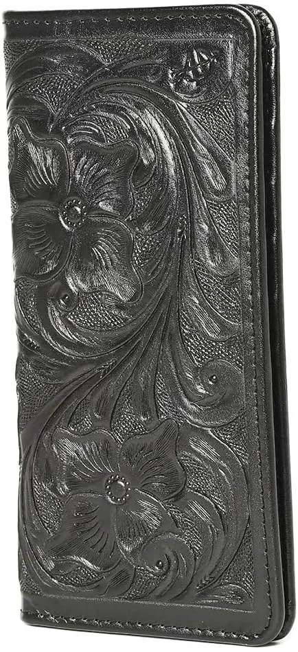 American Darling Wallet Hand Tooled Genuine Leather Women Bag Western Handbag Purse