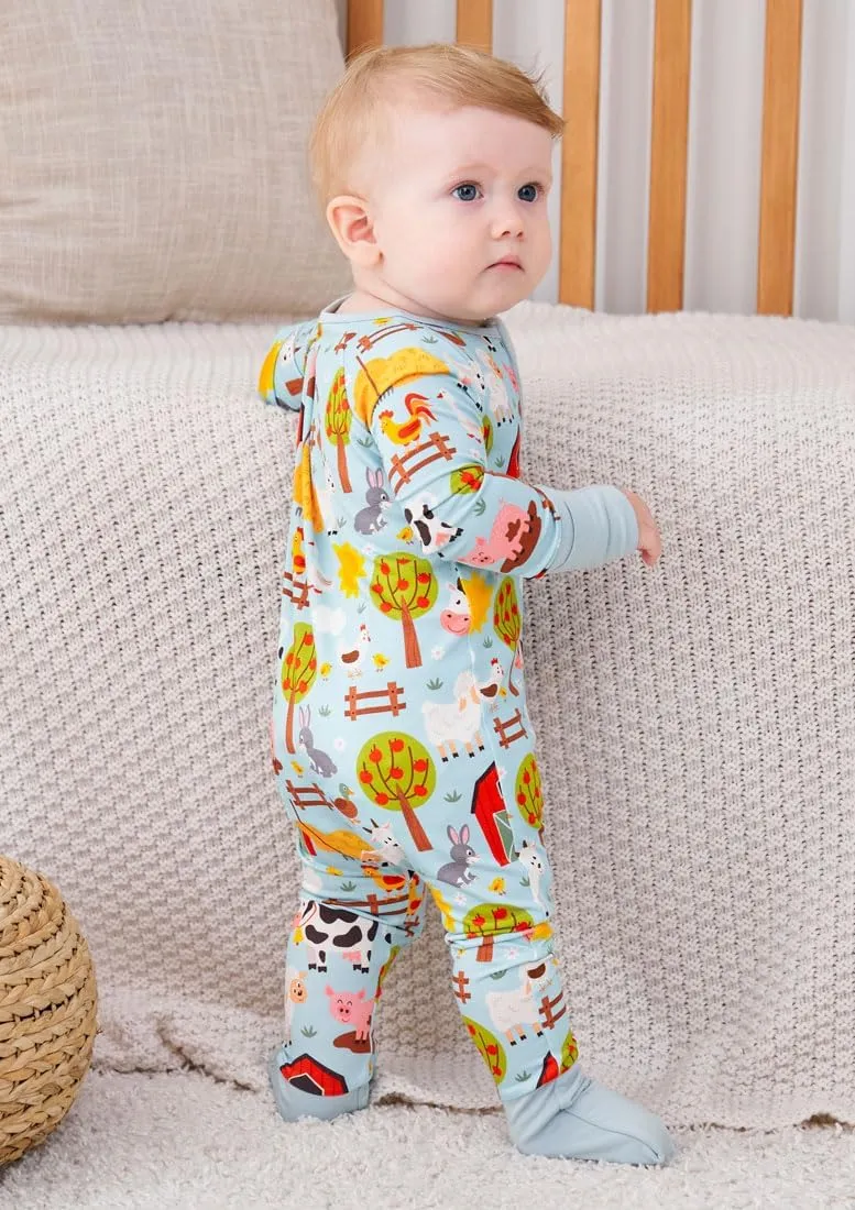 Bamboo Viscose Baby Pajamas - Infant One Piece Footless Romper Baby Boys Girls Jumpsuits Clothes
