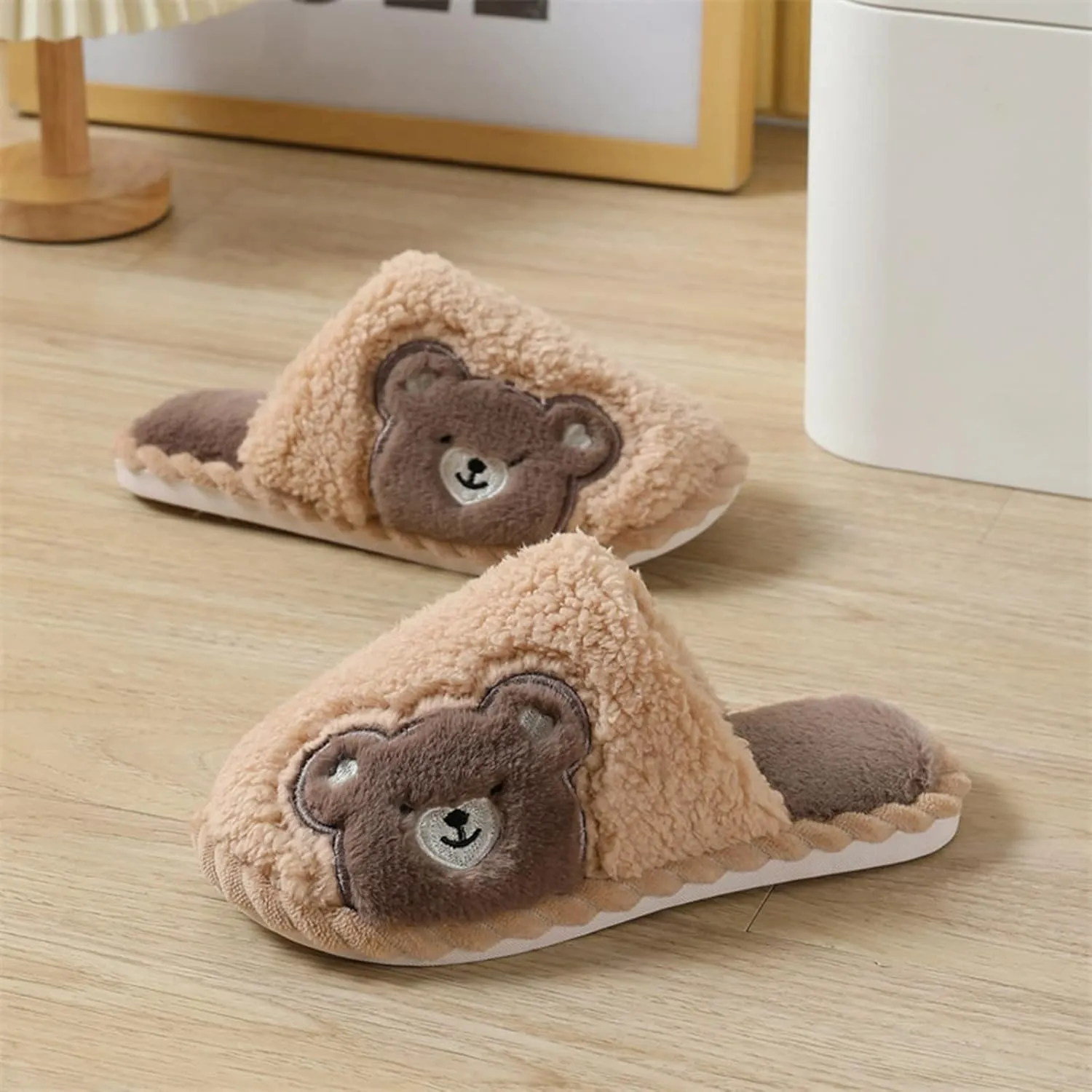 Bedroom Slippers for Women Sexy Women's House Shoes Slippers Womens Slippers Size 10 with Arch Support Cloud Slippers for Women Arch Support Matching Family Christmas Pajamas Gifts for Him 2023