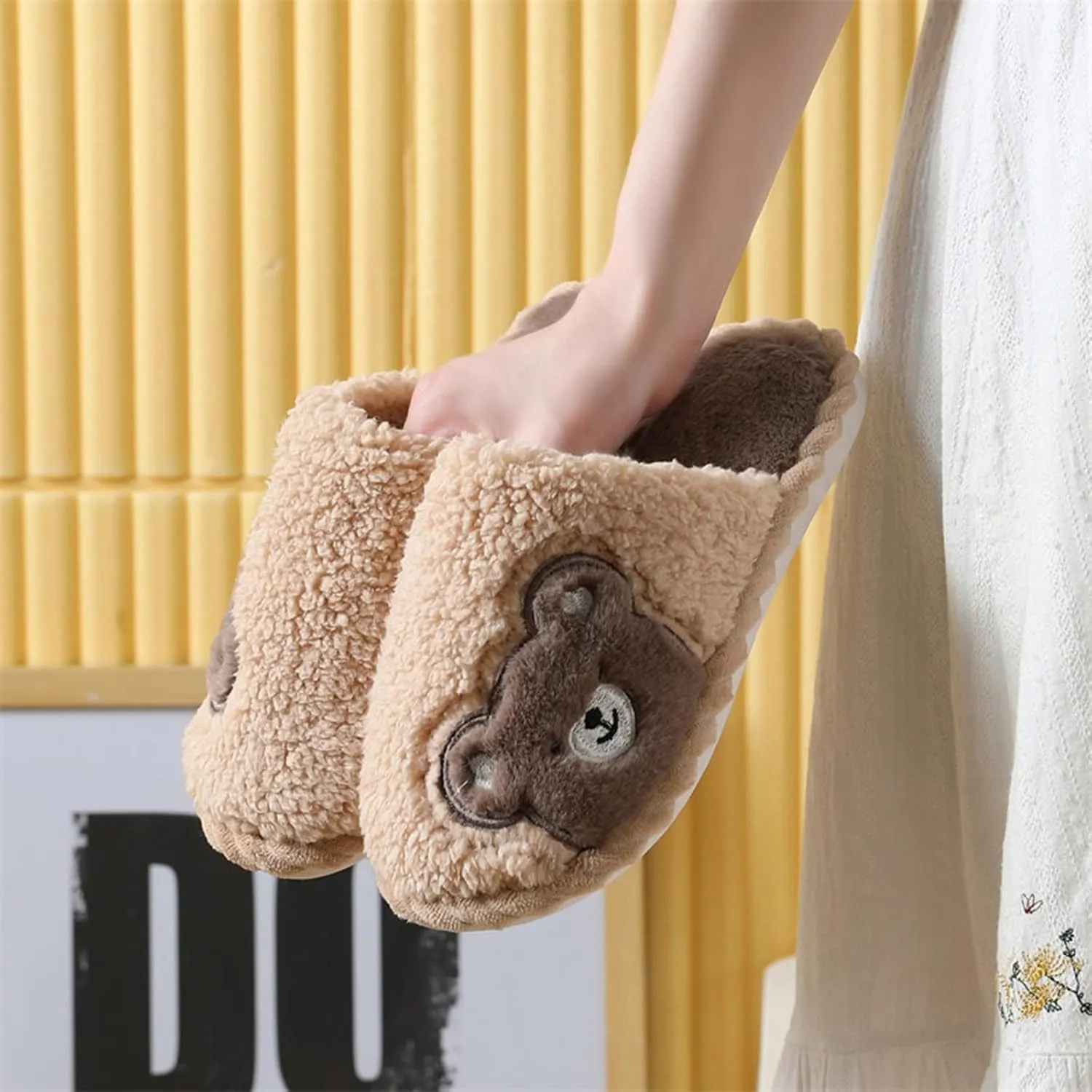Bedroom Slippers for Women Sexy Women's House Shoes Slippers Womens Slippers Size 10 with Arch Support Cloud Slippers for Women Arch Support Matching Family Christmas Pajamas Gifts for Him 2023