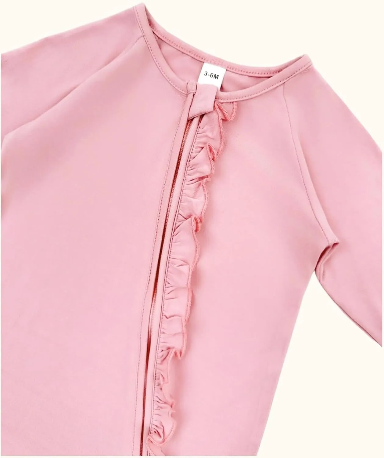 Bow Dream Baby Girl Romper Jumpsuit Bamboo Rayon Baby Clothes Boys & 2 Way Zipper Outfit Baby Clothes for Girls