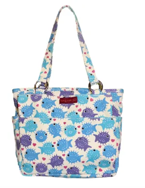 Bungalow 360 - Pufferfish Canvas Pocket bag