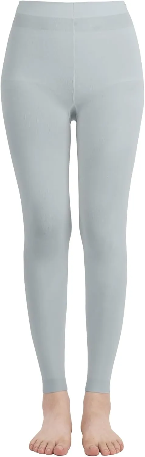 Butterfly EMEM Apparel Girls' Solid Colored Microfiber Opaque Footless Tights