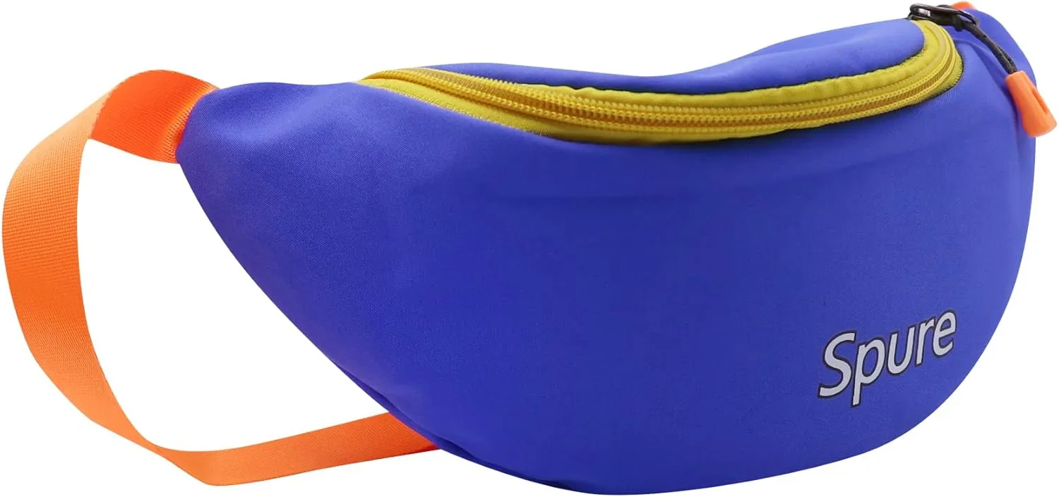 Canvas Fanny Pack for Kids Boys Girls Cute Small Running Waist Bag Crossbody Purse for Toddlers