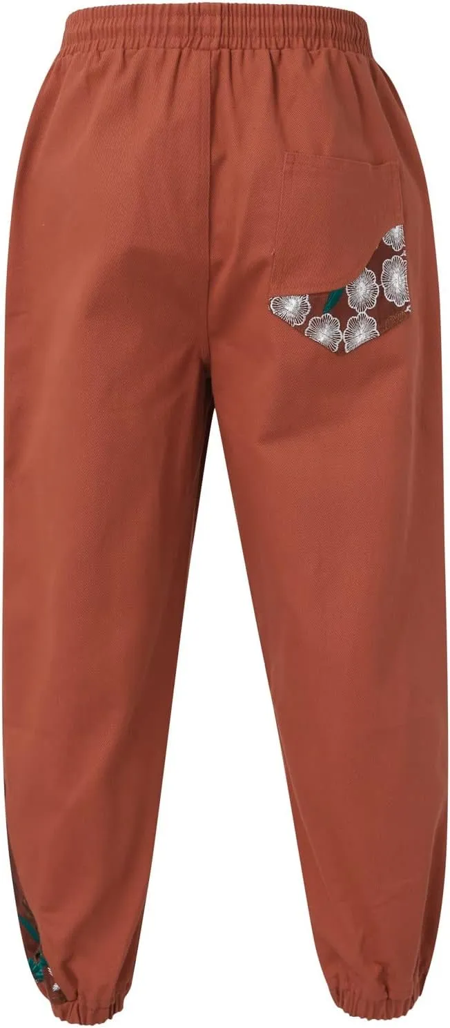 Cargo Pants for Men Big and Tall, Pants Men's Sweatpants Casual Lounge Cotton Yoga Pants Loose Open Bottom Straight