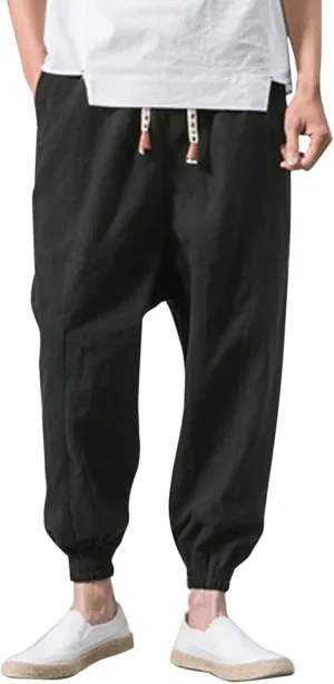 Cargo Pants for Men Relaxed Fit Bottom Straight Leg Casual Loose Fit Baggy Athletic Jogger Pants with Pockets Men's