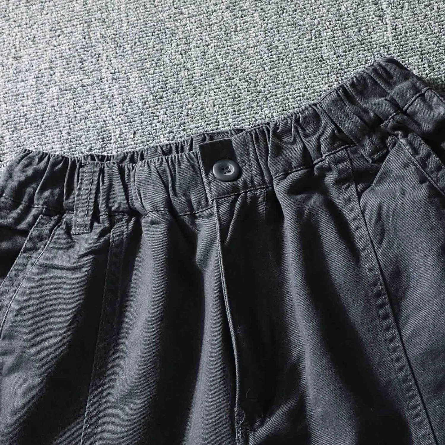 Cargo Trousers for Men with Pockets Mens Cargo Pants Casual Drawstring Athletic Jogger Sports Outdoor Trousers Mens