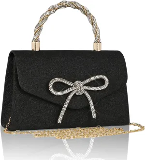 Clutch Purses for Women Formal Evening Bag Handbags for Wedding Party Sparkly Cocktail Clutch Crossbody Shoulder Bag
