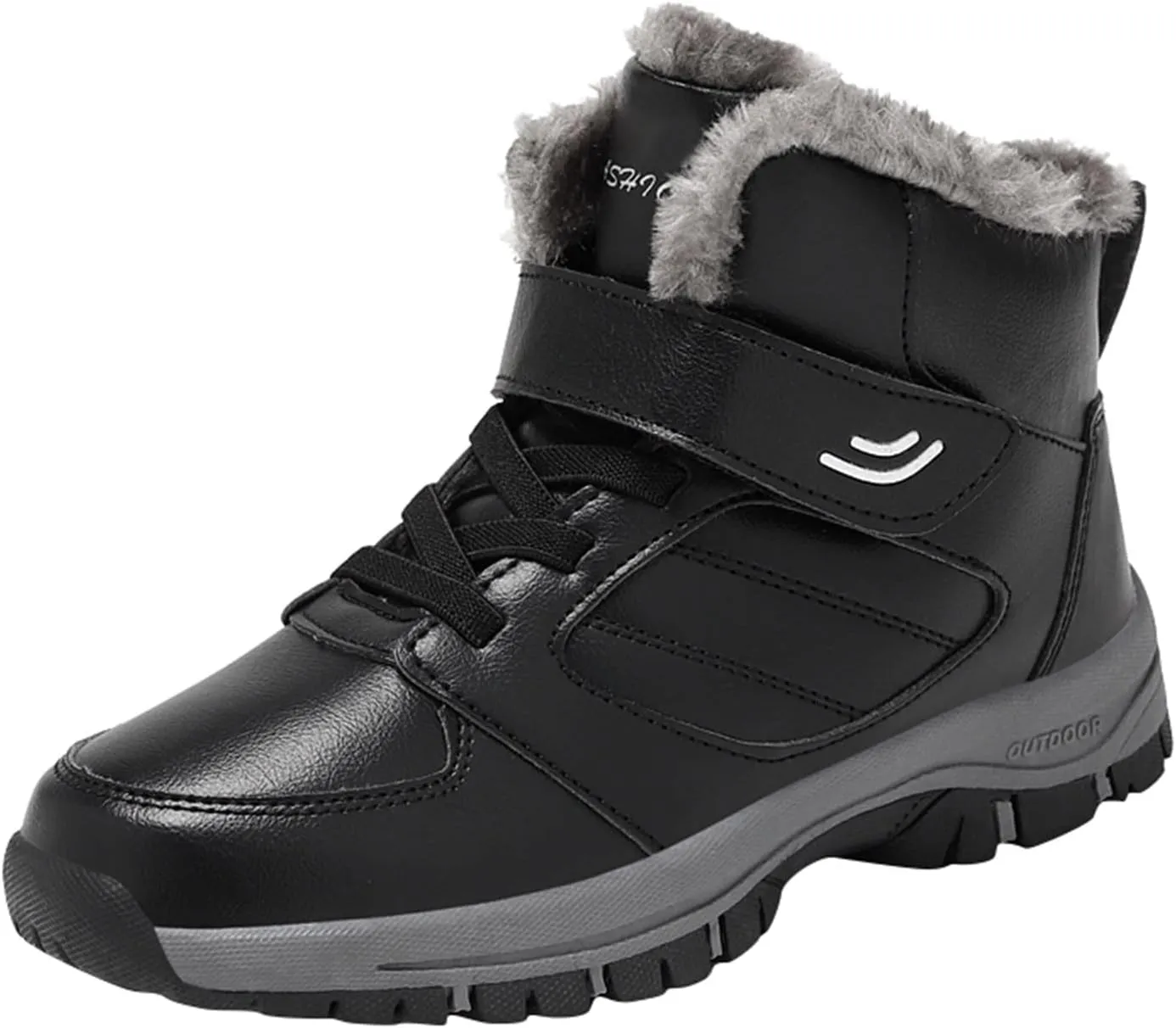 Cute Winter Boots Size 4 Woman Womens Mens Snow Boots Winter Shoes Slip on Ankle Booties Boots Women Winter Waterproof Size 11 Womens Winter Fur Lined Boots Womens Warm Winter Boots Waterproof
