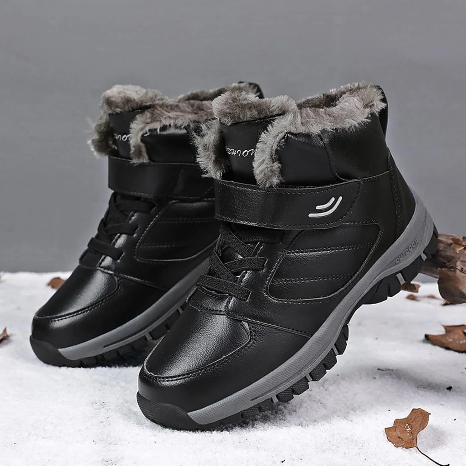 Cute Winter Boots Size 4 Woman Womens Mens Snow Boots Winter Shoes Slip on Ankle Booties Boots Women Winter Waterproof Size 11 Womens Winter Fur Lined Boots Womens Warm Winter Boots Waterproof