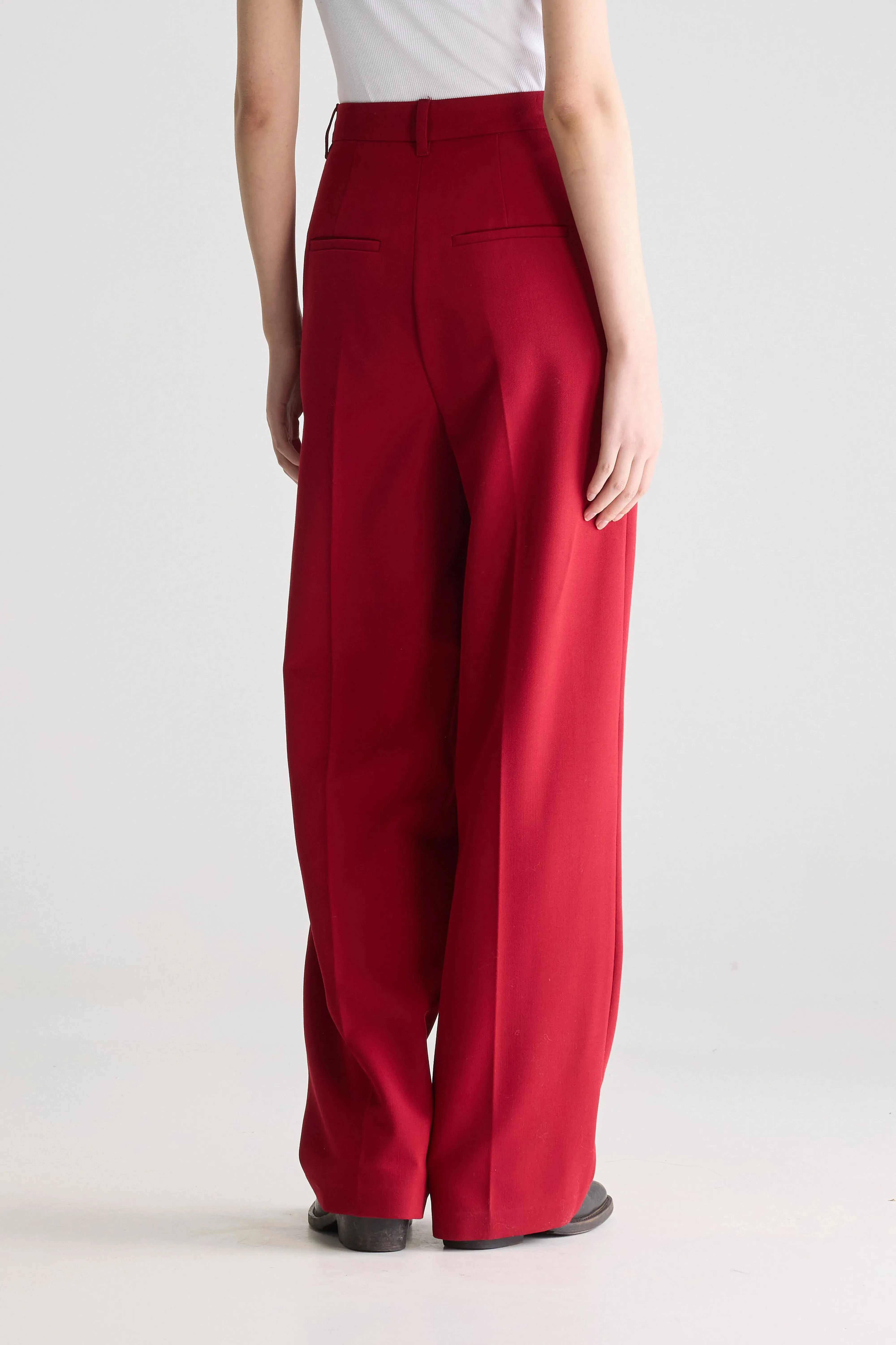 Dominic tailored trousers (251 / W / PALISSANDRE)