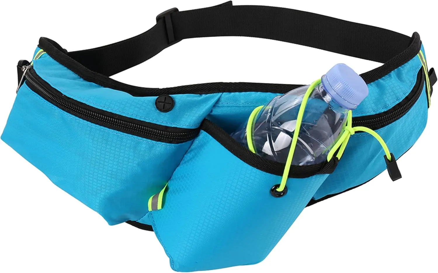 eBigValue Nylon Wallet Phone Sunglasses Water Bottle Carrying Case Waist Fanny Pack for Travel, Errands, Day Excursions, Outdoors, Active Sports