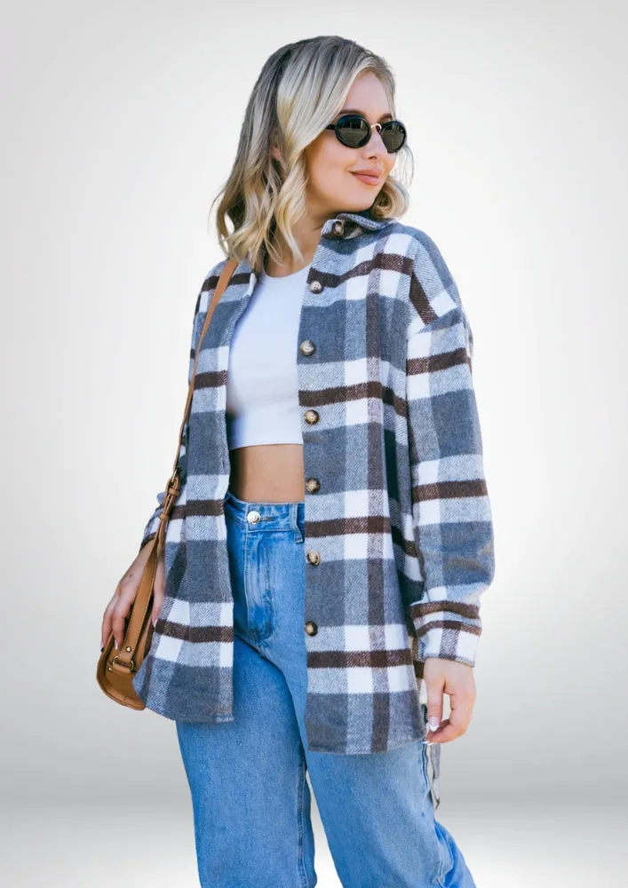 Elliot Shacket |  Brown Check