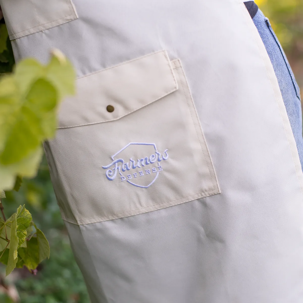 Farm & Trim Apron Cross Straps - Cream FINAL SALE