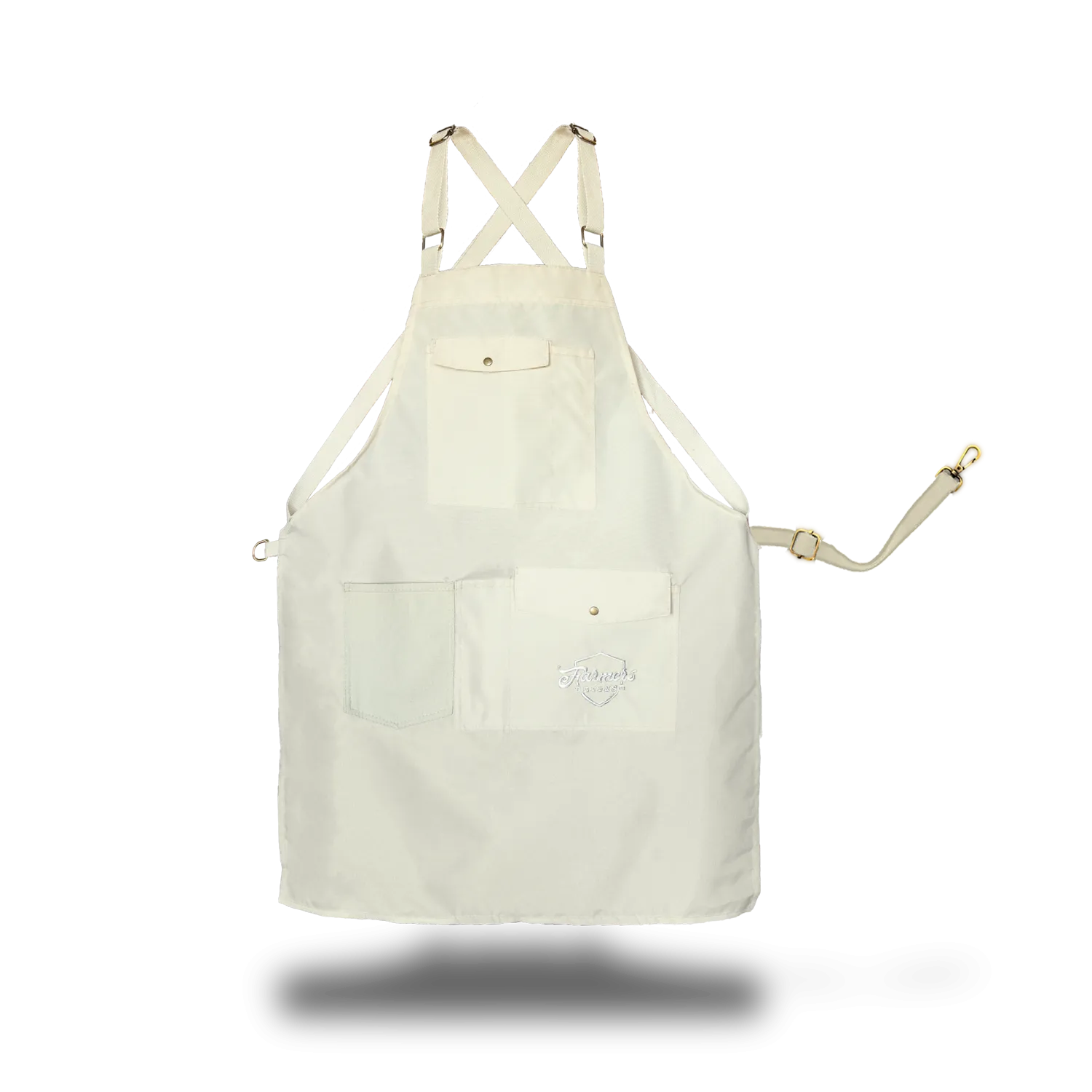 Farm & Trim Apron Cross Straps - Cream FINAL SALE