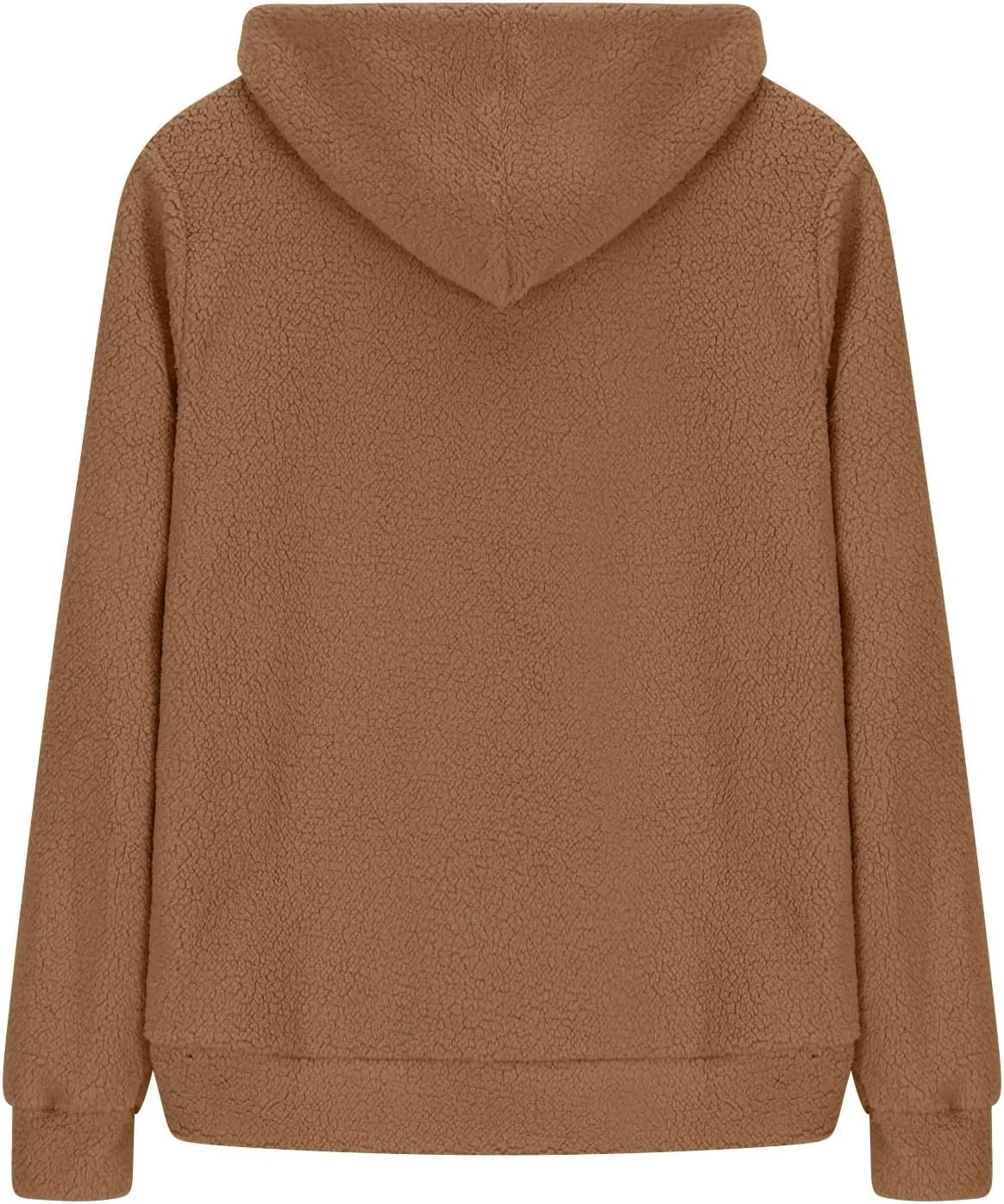 Fleece Hoodies for Women Trendy Zip up Long Sleeve Fuzzy Sherpa Jackets Casual Lightweight Cozy Warm Coat with Pocket
