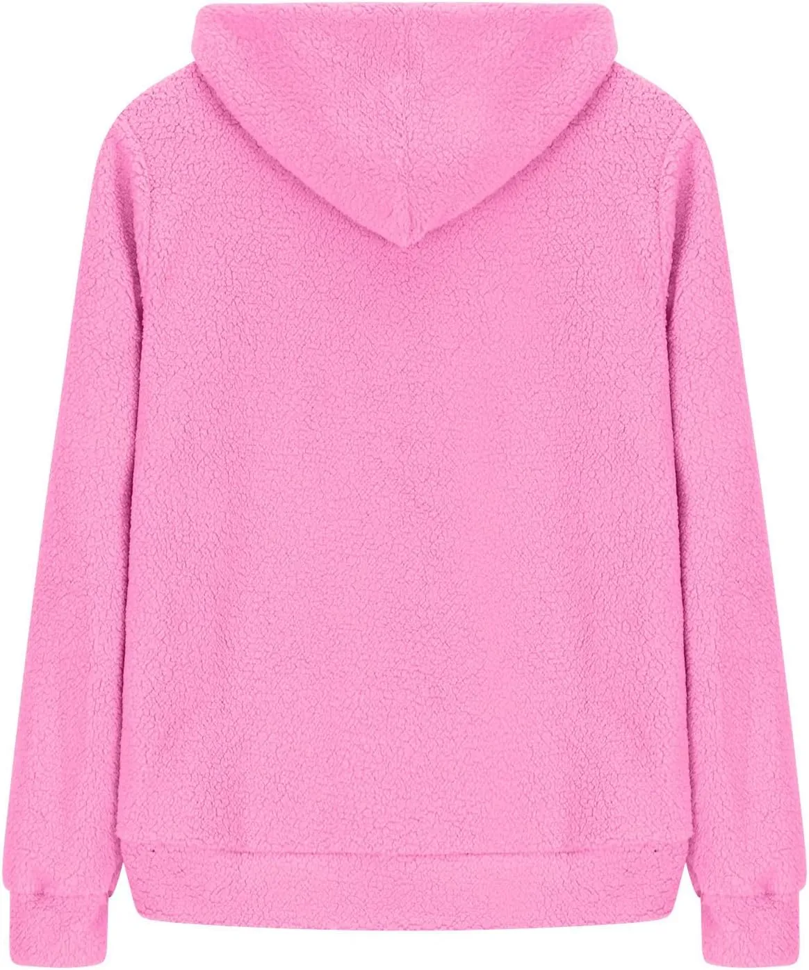 Fleece Hoodies for Women Trendy Zip up Long Sleeve Fuzzy Sherpa Jackets Casual Lightweight Cozy Warm Coat with Pocket
