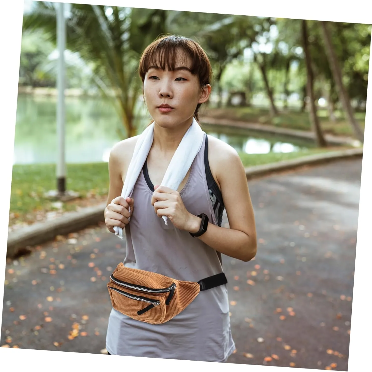 Girls Fanny Pack Women's Waist Pouch Key Holder Sunglasses Slot Stylish and Practical Bag
