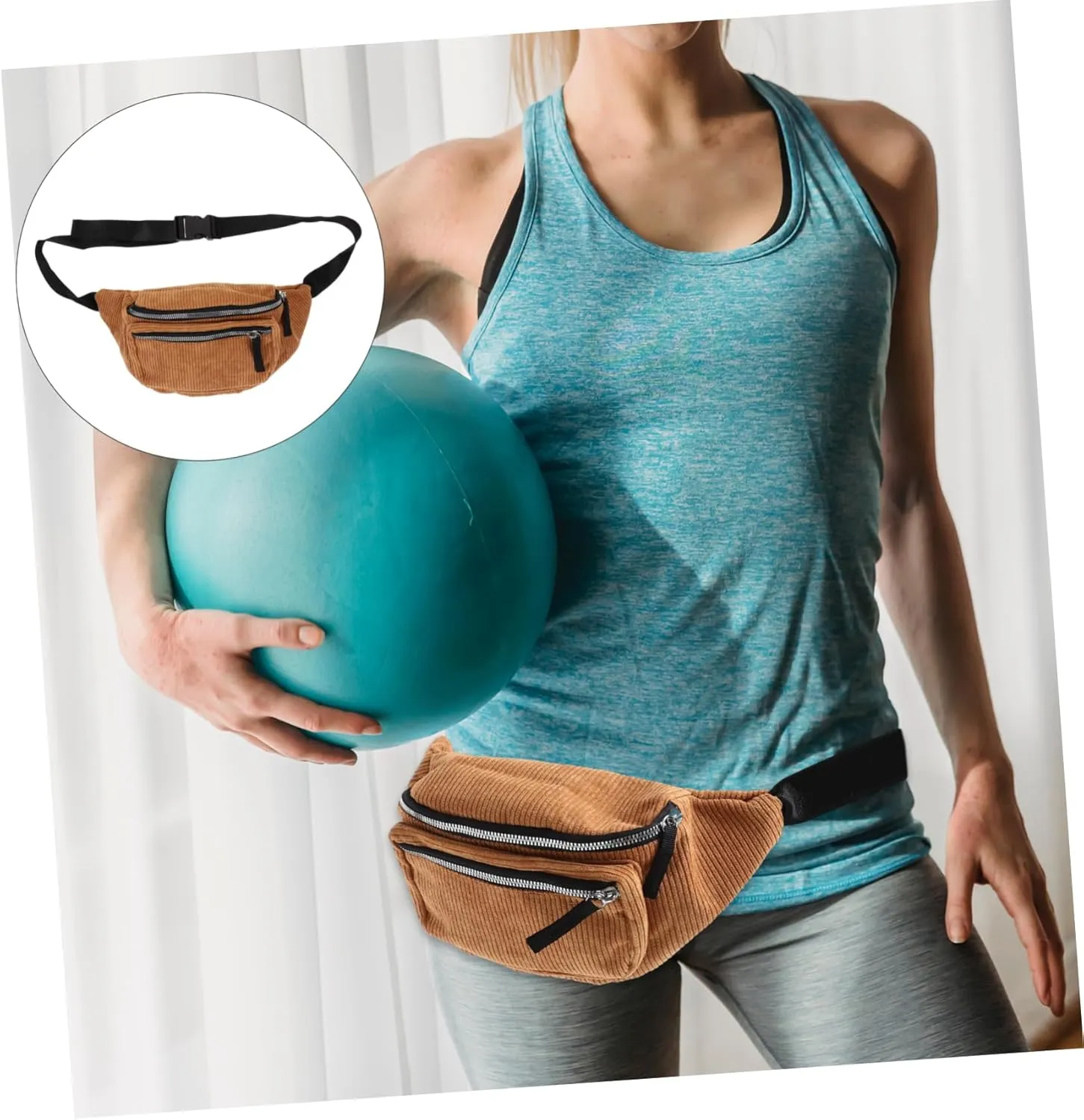 Girls Fanny Pack Women's Waist Pouch Key Holder Sunglasses Slot Stylish and Practical Bag