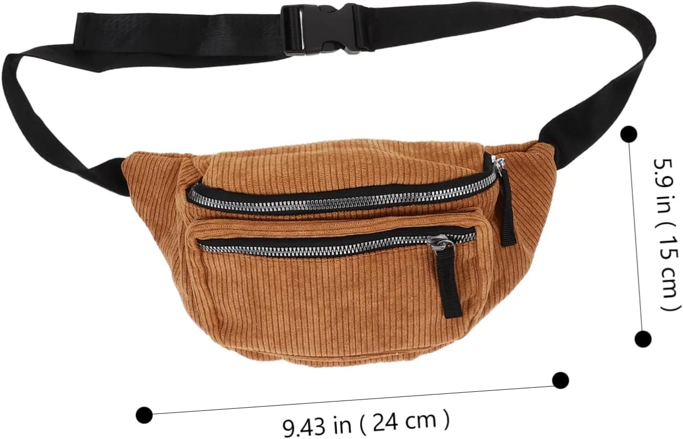 Girls Fanny Pack Women's Waist Pouch Key Holder Sunglasses Slot Stylish and Practical Bag