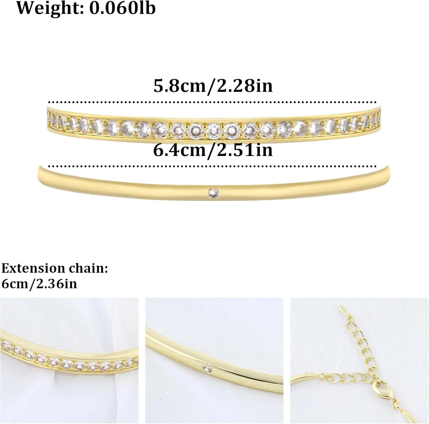 Gold Bracelets Set for Women 14K Gold Plated Stackable Twisted Bangle Rolo Chain Bracelets Layered Diamond Cubic Zirconia Charm Cuban Chain Gold Ball Beads Stretch Bracelets Trendy Jewelry Gift