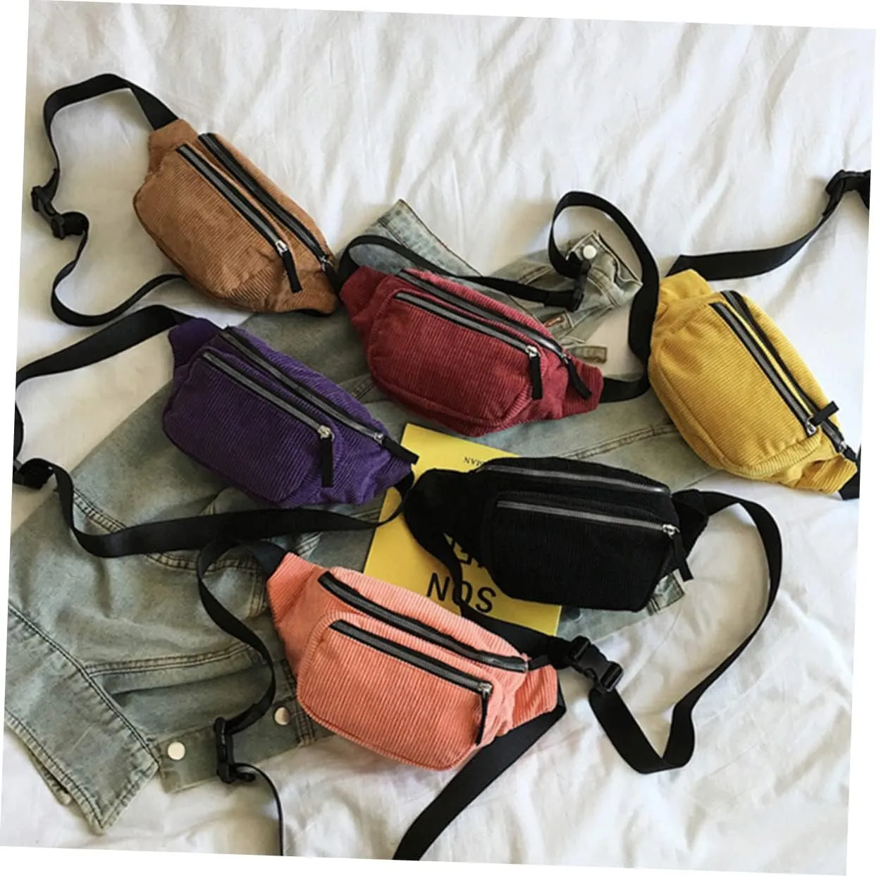 Hands- Tote Bag for Women Women's Crossbody Bag Phone Wallet Keys Id Sunglasses Tickets Sunscreen Fashion Stylish Chest Pack