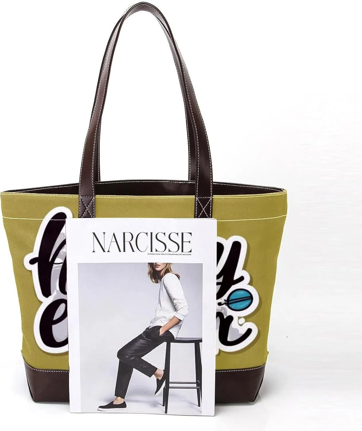 Happy Easter Creative Font-1200 Shoulder Purses for Women Large Soft Washed Leather Purses and Durable Handbags