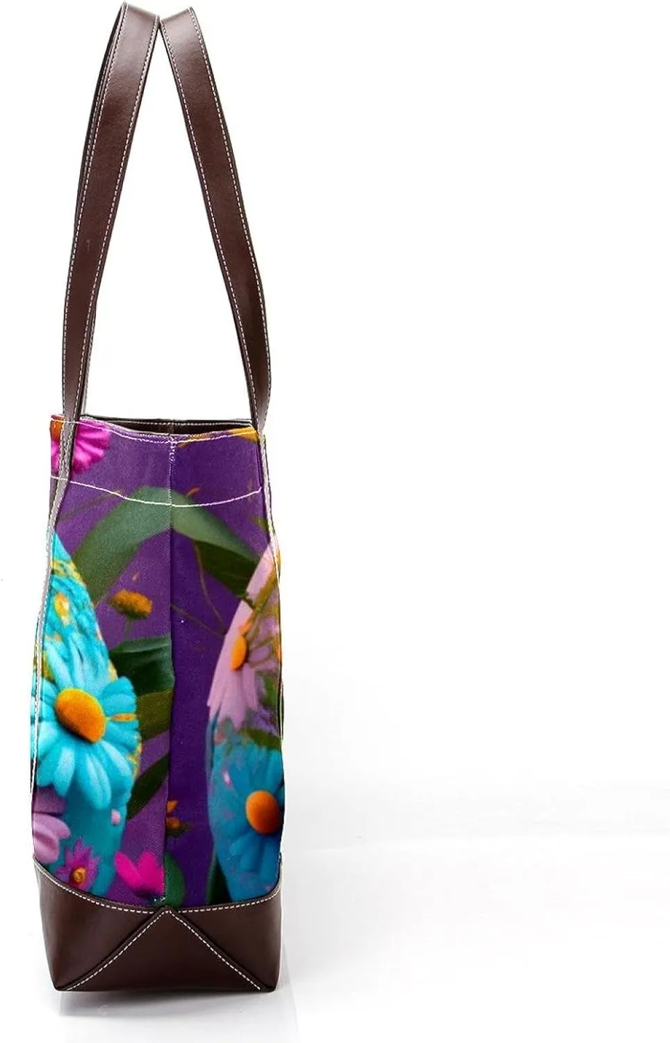 Happy Easter Creative Font-1200 Shoulder Purses for Women Large Soft Washed Leather Purses and Durable Handbags