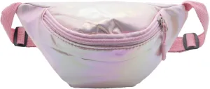 Holographic Kids Girls Boys Wasit Bags Fanny Pack Children Bum Bag Crossbody Chest Bag for Running, Cycling, Trip